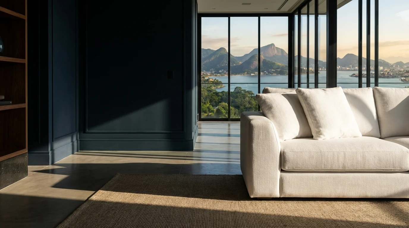 Higienização profissional de sofá em São José dos Campos — A7 Lavanderia